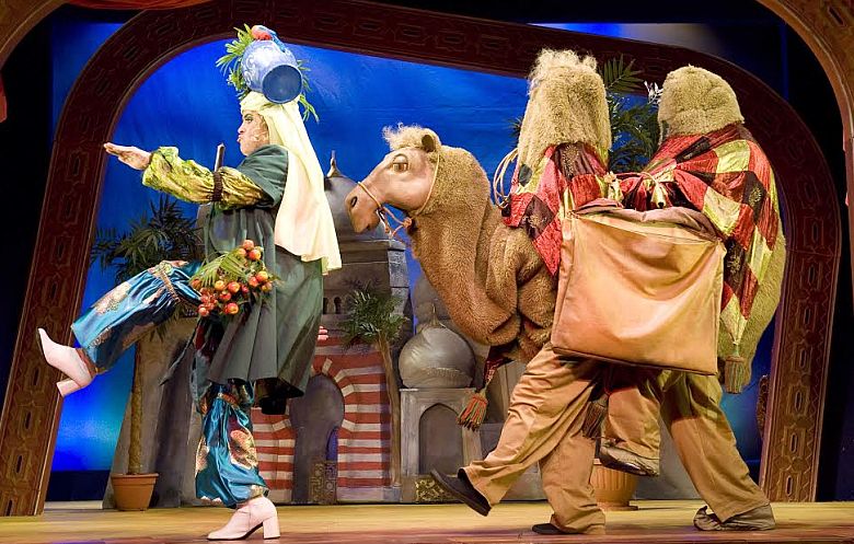 A scene from Ali Baba and the Forty Thieves at The Theatre Chipping Norton. Picture © Geraint Lewis